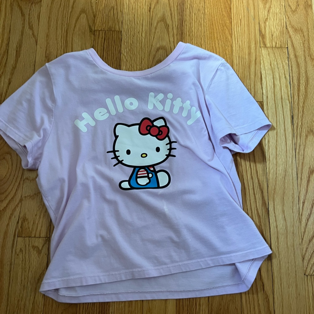 hello kitty crop top
